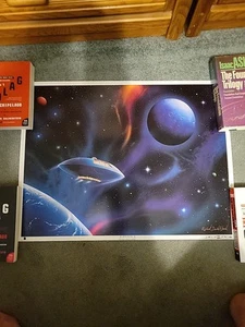 MICHAEL DAVID WARD JUPITER 2 LITHOGRAPH. - Picture 1 of 4