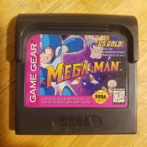 Mega Man Sega Game Gear Working Cartridge & Case Capcom Authentic Clean Tested! - Picture 1 of 5