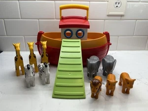 Playmobil 123 My Take Along Noah's Ark Building Set Model 6765 Not Complete - Picture 1 of 10
