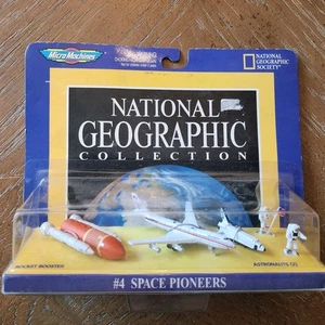 VTG 1997 Galoob National Geographic Collection Micro Machines #4 Space Pioneers - Picture 1 of 5