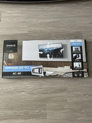 Sanus Elite Advanced Tilt 4D TV Wall Mount for 42"-90" TVs Up to 150lb - Image 1 of 3