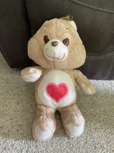 Vintage 1984 Kenner Care Bears Tender Heart Bär Plüschtier Stofftier Tenderheart - Bild 1 von 4