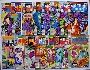 MACHINE MAN (1978) 15 ISSUE COMIC RUN #1-15 MARVEL COMICS - Picture 1 of 1