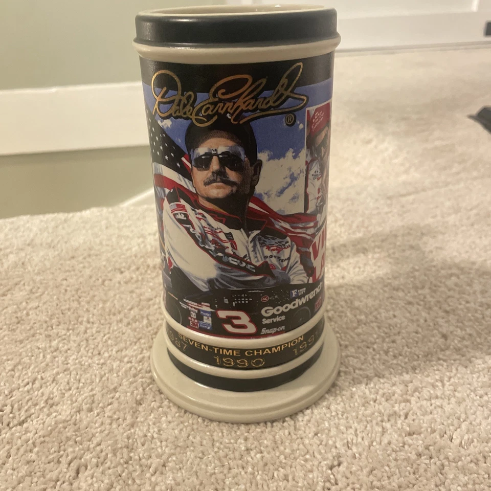 Colección Dale Earnhardt 2001 edición limitada Beer Stein 7 veces campeón #18598 Foto 1 de 4