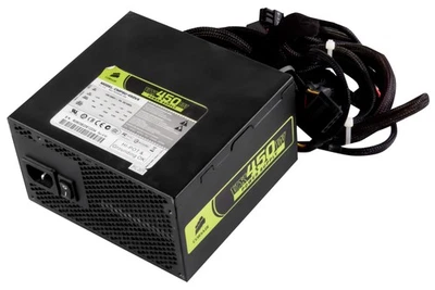 Supply Corsair VX450W CMPSU-450VX 450W ATX 20+4-PIN ATX12V Pcie SATA Molex Fdd - Image 1 of 3