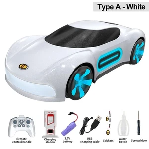 1:18 RC Car Q206 Stunt Car One-Key Spray Cool Lights Remote Control Vehicle - Picture 1 of 14