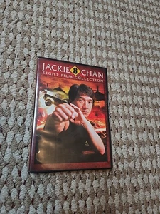 Jackie Chan Eight 8 Film Collection DVD Video Movie Police Story Dragon Fist - Picture 1 of 2