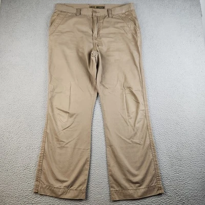 BKE Cohen брюки мужские 36R хаки прямые штанины повседневный Chino 100% хлопок классический - Изображение 1 из 4