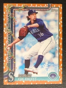 2025 Topps Holiday Logan Gilbert Gold Holiday Lights Parallel #H83 - Bild 1 von 2