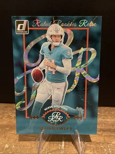 Quinn Ewers 2025 Panini Donruss (RC) #13 - Clasificado Novatos Retro. Dolphins WB - Imagen 1 de 2