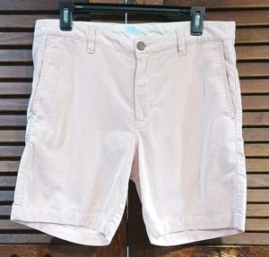 Tommy Bahama pantaloncino mini righe misto lino arancione e bianco taglia 33 - Foto 1 di 8