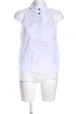 ASOS Blusa de manga corta Mujeres Blusa Talla EU 34 blanco elegante - Imagen 1 de 4