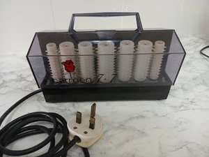 Vintage Carmen K 7+7 beheizbare Rollen Lockenwickler Styling *UK-STECKER* - Bild 1 von 4