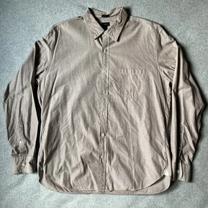 J.Crew Chambray Hemd Herren XL warm rotbraun Slim Fit Button Down Freizeit - Bild 1 von 14