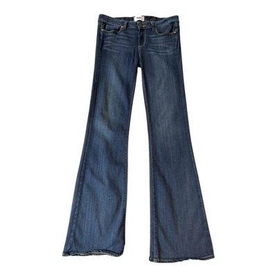 Paige Skyline Bootcut Jeans Women's Size 8 29 Dark Wash Denim - Image 1 of 4