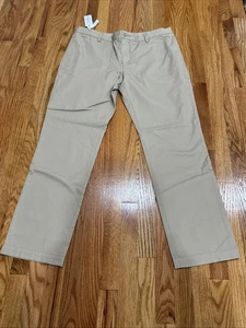 Lacoste Herren normale Passform Makaroon Hose Größe 38 Baumwolle neu mit Etikett $ 110 Einzelhandel - Bild 1 von 8