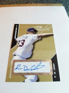Ross Detwiler 2008 edición Just Minors Gold Auto Prospect RC #41/50 Nacionales - Imagen 1 de 4