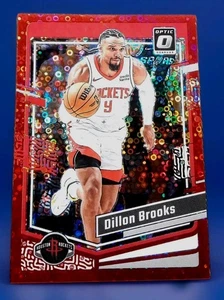 Dillon Brooks 2023-24 Panini Donruss Optic #82 Red Fast Break Prizm /75 - Picture 1 of 2