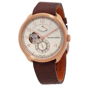 Master Works Mechanical Automatic Silver Dial Men's Watch MW18ROEDDBO0 - Picture 1 of 7