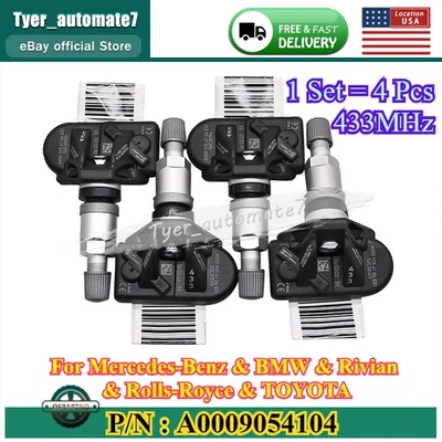 适用于梅赛德斯-奔驰 EQB GLA GLB GLS G550 CLA CLS 轮胎压力传感器 A0009054104 — 第 1/4 张图片