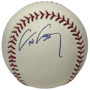 Eric Chavez Signed Autographed ROMLB Baseball Oakland Athletics LSCM COA - Picture 1 of 2