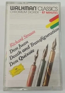 Richard Strauss Don Juan Death and Transfiguration Don Quixote Cassette Tape - Picture 1 of 3