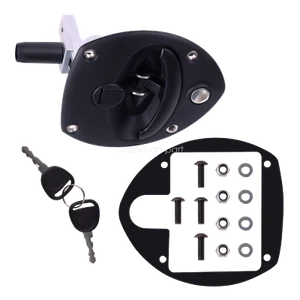 Door Latch T-Handle with 2 CH751 Keys For Cummins Kohler Generator 0406-0972-01 - Picture 1 of 7