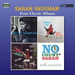 Sarah Vaughan Four Classic Albums Avid Jazz 2CD set (2019) - Picture 1 of 2