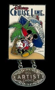 DCL Cruise Line Mickey on the Beach November 2002 Artist Choice LE Disney Pin - Picture 1 of 1