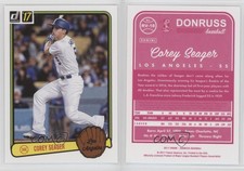 2017 Panini Donruss Retro 1983 Magenta Back Corey Seager #RV-18