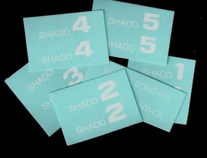 DINKY 353 SHADO MOBILE TRANSFERS/DECALS - Picture 1 of 7