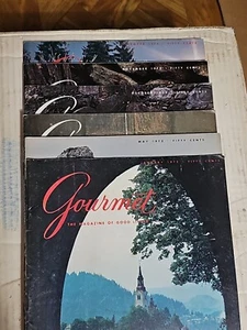 Lot of 6 - Vintage Gourmet Magazines 1972 The Magazine of Good Living - Picture 1 of 7