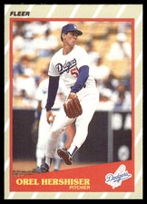1989 Fleer SuperStars Orel Hershiser Los Angeles Dodgers #23