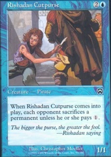 Rishadan Cutpurse ~ Moderately Played Mercadian Masques MTG Magic UltimateMTG Bl - Image 1 of 1