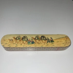 Antike persische Khatam Schatulle Stifteschatulle - Bild 1 von 9