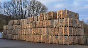 30kg Trockenes Kaminholz Brennholz Holz Laubholz Mix ca 33cm aus der Layenmühle - Bild 1 von 4