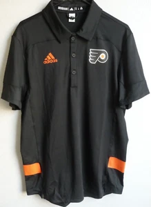 Polo de hockey para hombre Adidas Tech Philadelphia Flyers M nuevo con etiquetas - Imagen 1 de 3