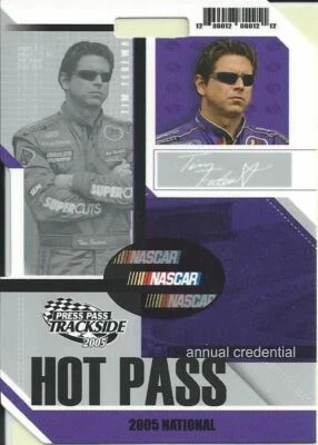 Tim Fedewa Collectible Card - 2005 PRESS PASS Trackside 22/27 - Image 1 of 2