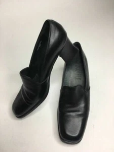 Women’s Nickels Soft Leather Black Pumps •Size 7.5M *EUC •Nice! - Picture 1 of 9