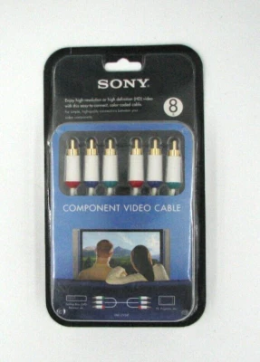 Sony VMC-CV24T High Definition 8 FT Component Video Cable  - Image 1 of 2