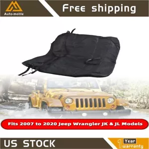 Panel Hard Top Storage Bag with Handle For 2007-2020 Jeep Wrangler JK JL - Picture 1 of 7