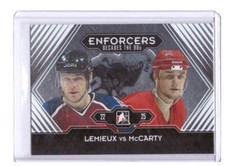 Claude Lemieux Vs Darren McCarty 2013-14 ITG Decades 1990s Base Card #186