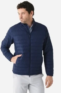 NWT PETER MILLAR All Course Jacket in Navy Size S. $240. - Picture 1 of 5
