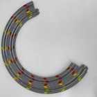 5x Micro Scalextric My First 2019 2020 2022 2023 CORNER CORNERS Standard GREY