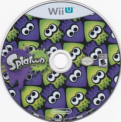 Splatoon (Nintendo WiiU) *GAME DISC ONLY* - Image 1 of 2