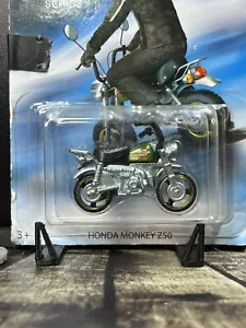 Hot Wheels Honda Series Honda Monkey Z50 Black Motorcycle Sealed USED NM Cond - Picture 1 of 7