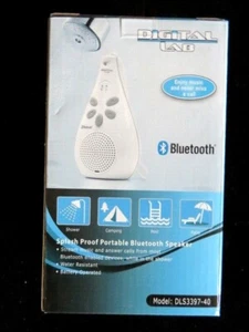 Digital Lab Bluetooth DLS3397-40 Enceinte Bluetooth Portable Anti-éclaboussures Blanc - Photo 1 sur 4