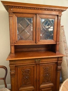 China Buffet/Hutch - Denmark Antique - Picture 1 of 4