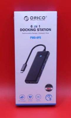 Orico 6 in 1 Docking Station  - Image 1 of 2
