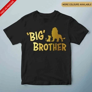 Kids Big Brother TShirt Boys Baby Shower Announcement Birthday Party - Picture 1 of 8